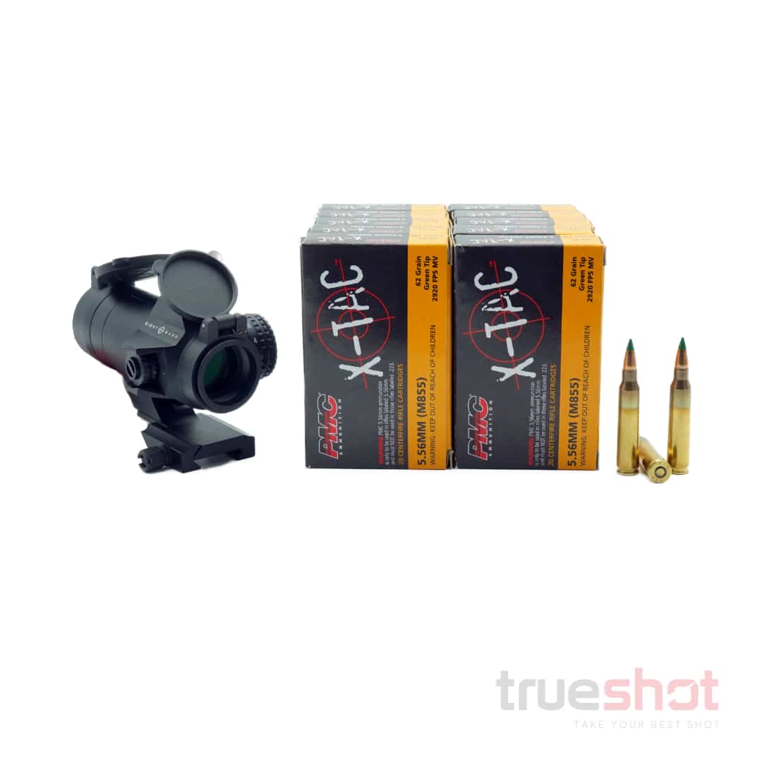BUNDLE DEAL: Sightmark MTS Rifle Red Dot Sight and 200 Rounds of Ammo