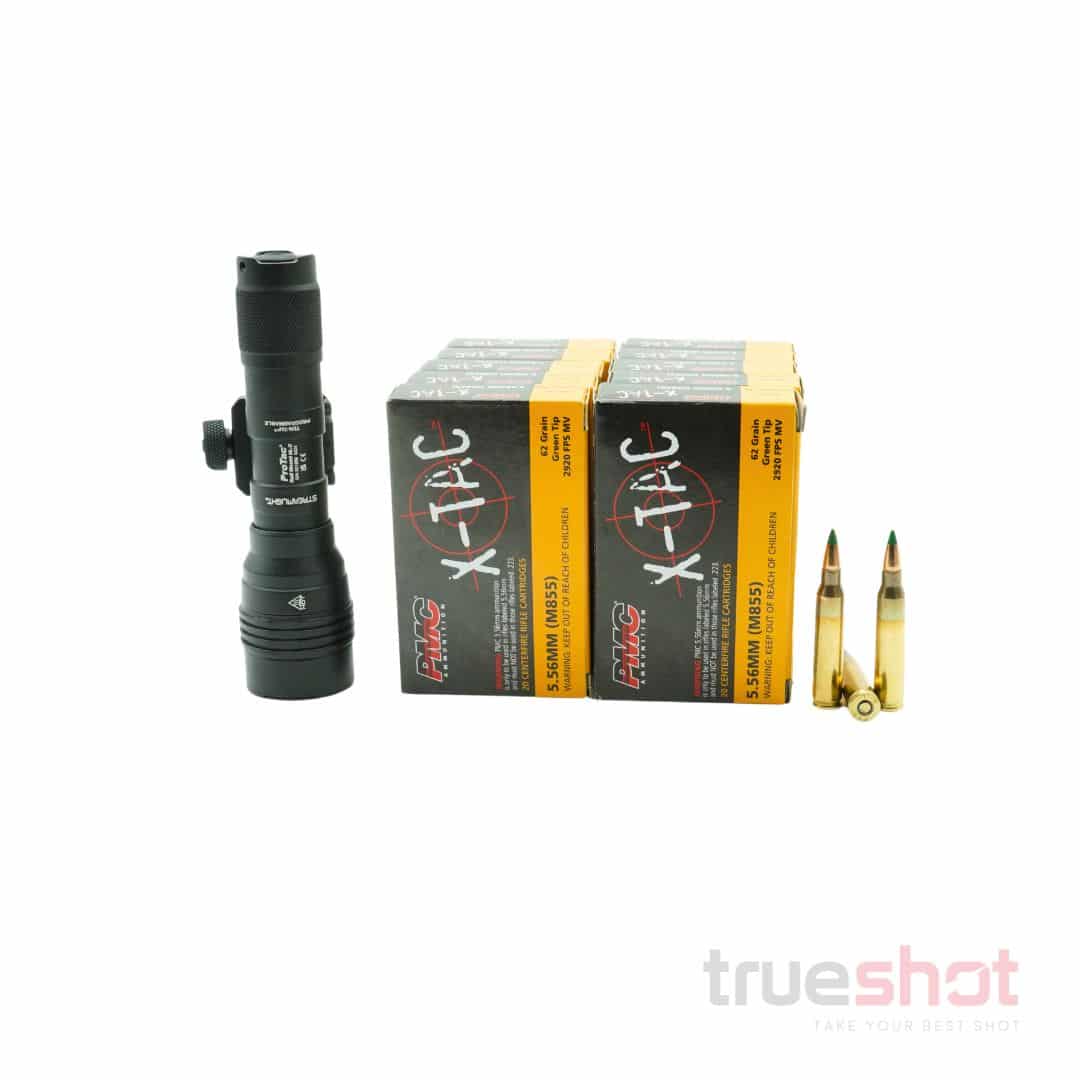 BUNDLE DEAL: Streamlight Protac HL-X Rifle Light and 200 Rounds of Ammo