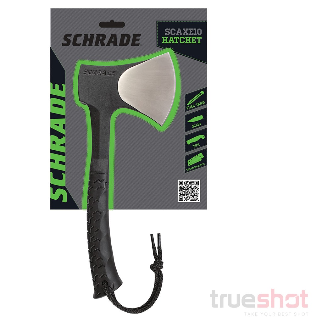 Schrade Full Tang Hatchet, Stainless Steel, 11.6 Inch Blade Length