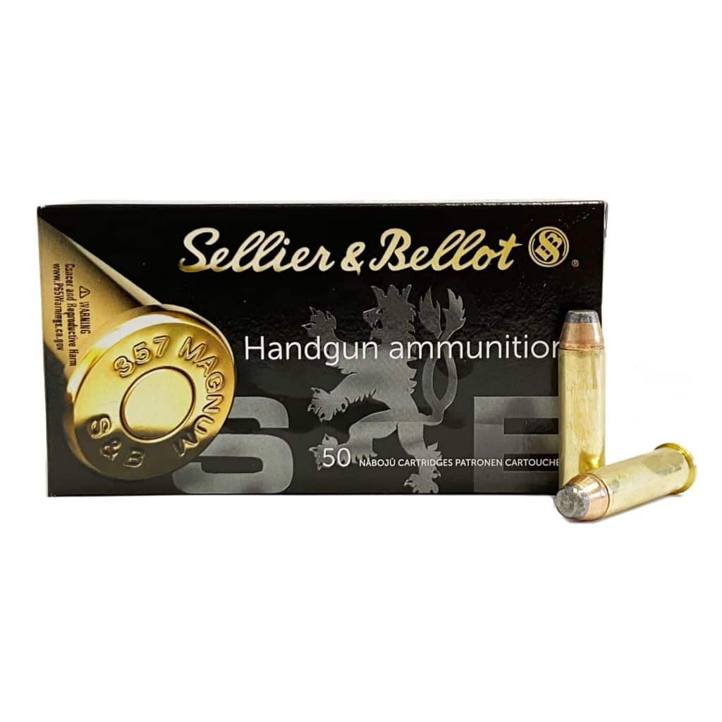 Sellier & Bellot - 357 Mag - 357 Magnum - 158 Grain - Soft Point