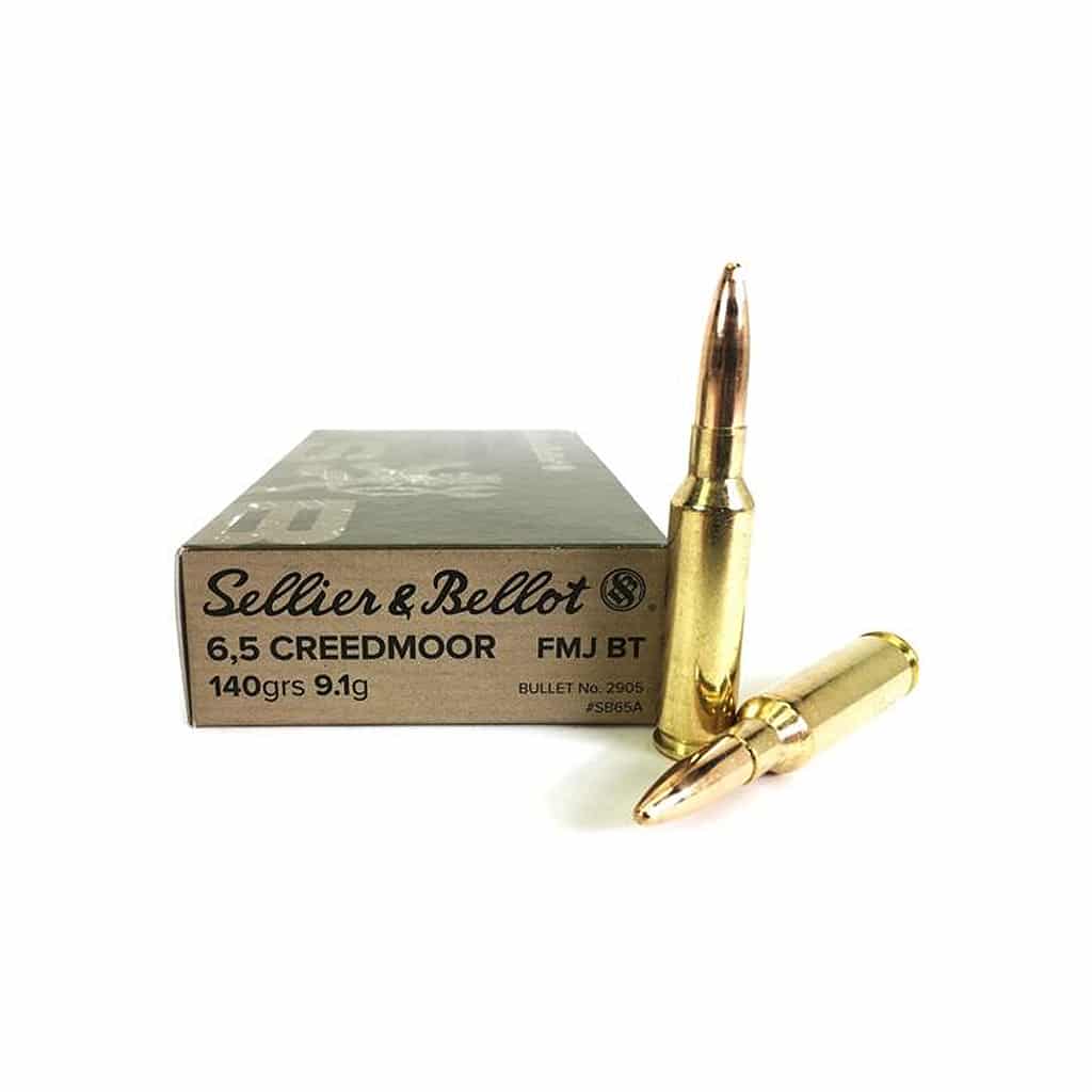 Sellier & Bellot - 6.5 Creedmoor - 140 Grain - FMJ