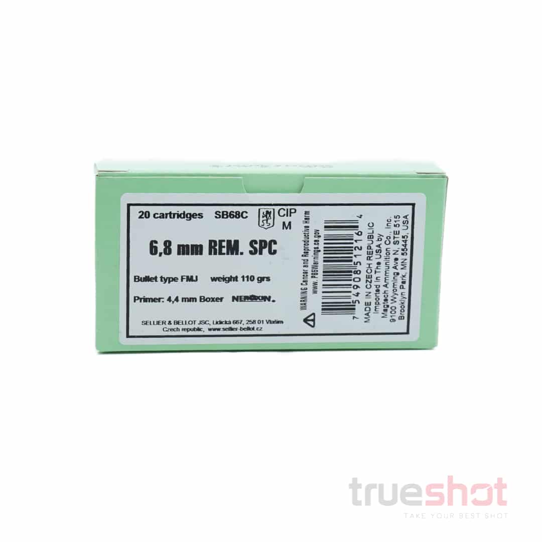 Sellier-Bellot-6.8-SPC-110-Grain-FMJ