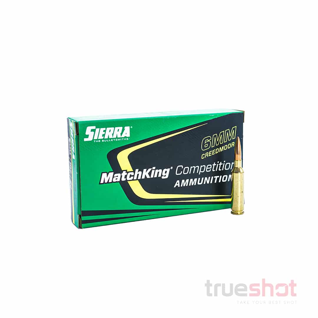 Sierra Matchking 6mm Creedmoor, 107 Grain HPBT