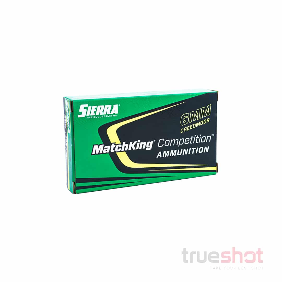 Sierra - MATCHKING - 6mm Creedmoor - 107 Grain - MatchKing HPBT