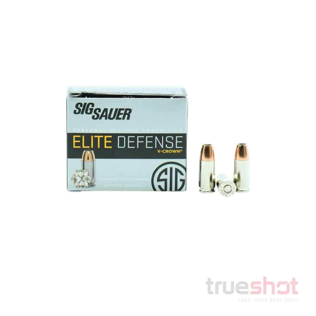 Sig Sauer - Elite Defense - 9mm - 115 Grain - V-Crown JHP