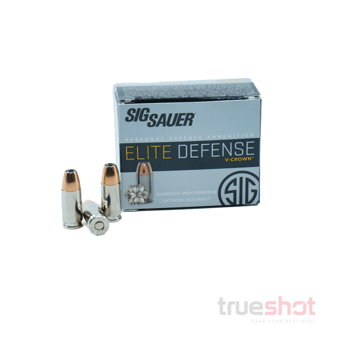 Sig Sauer - Elite Defense - 9mm - 147 Grain - V-Crown JHP