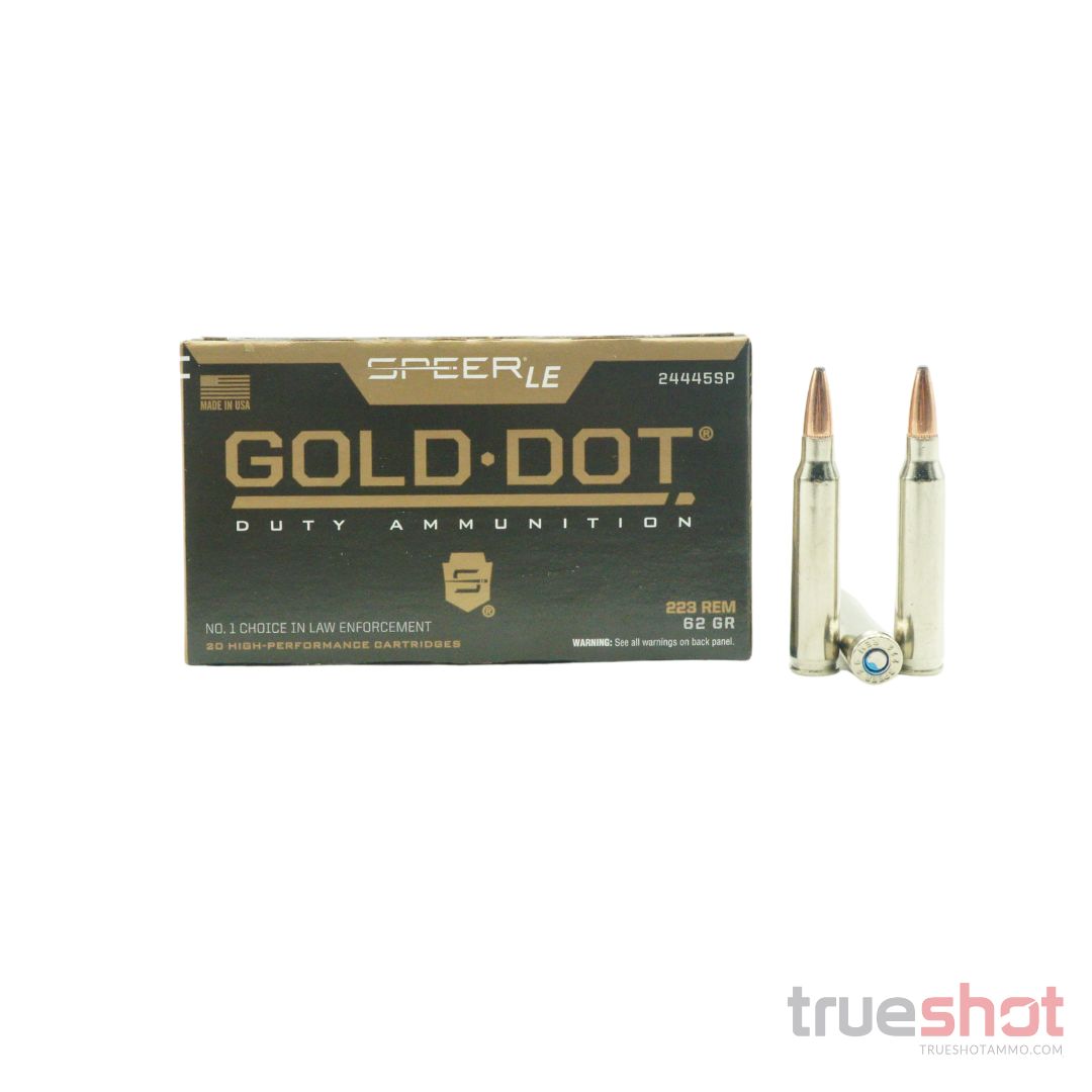 Speer - Gold Dot - 223 Rem - 62 Grain - Soft Point