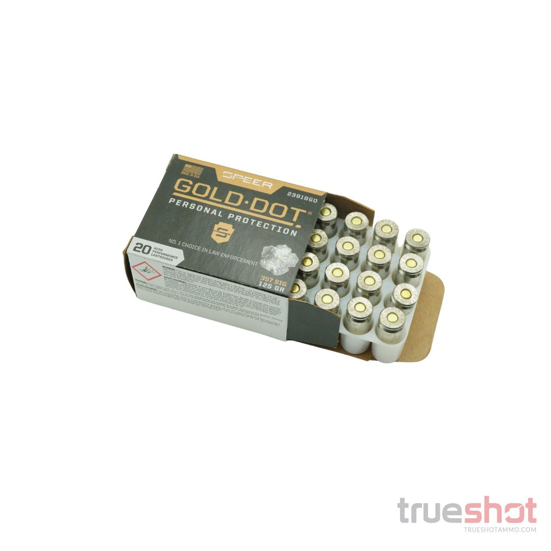 Speer - Gold Dot - 357 Sig - 125 Grain - GDHP