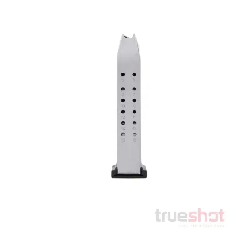 Springfield - XD9 - 9mm - 16 Round - Silver - Stainless Steel Magazine