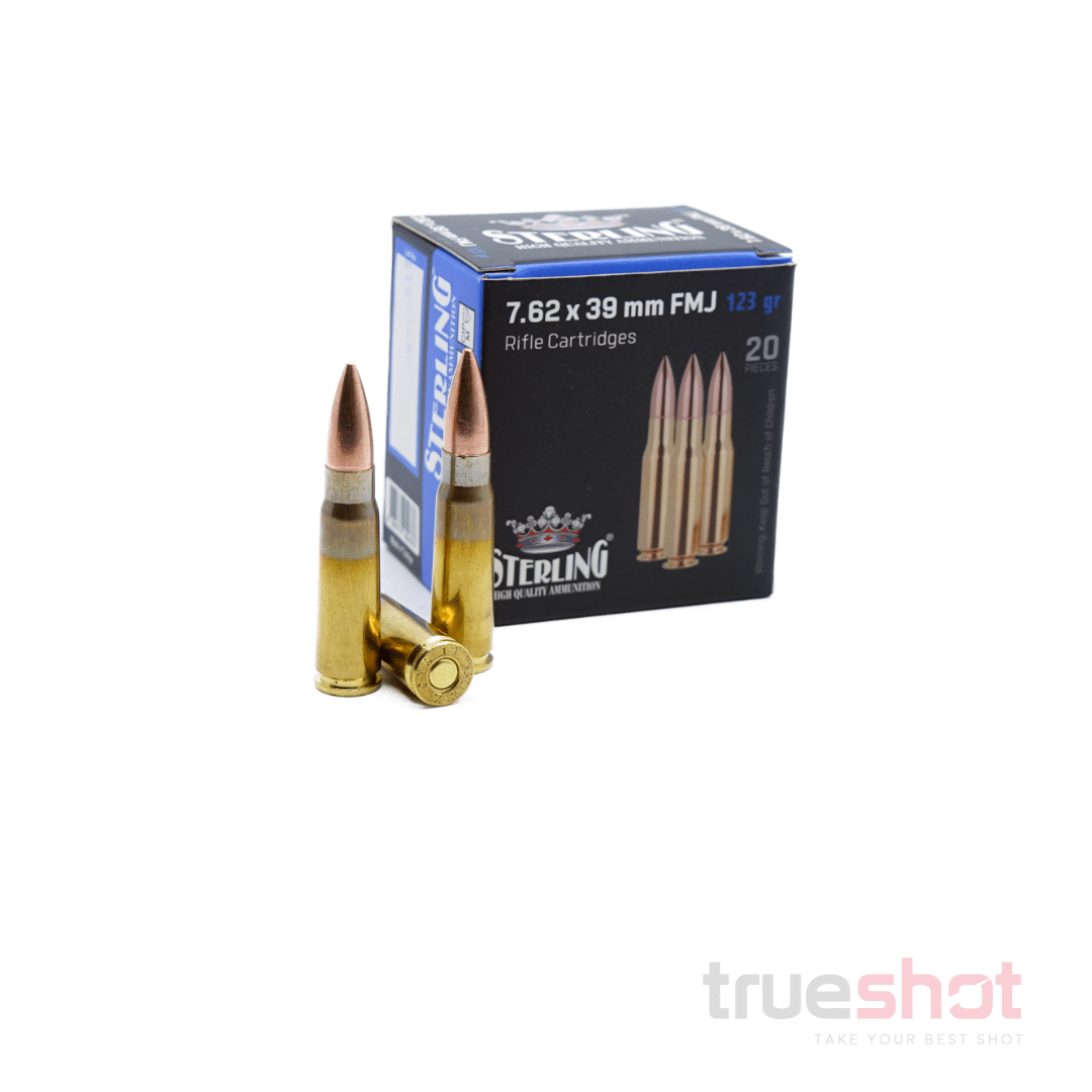 Sterling 7.62x39 123 Grain FMJ