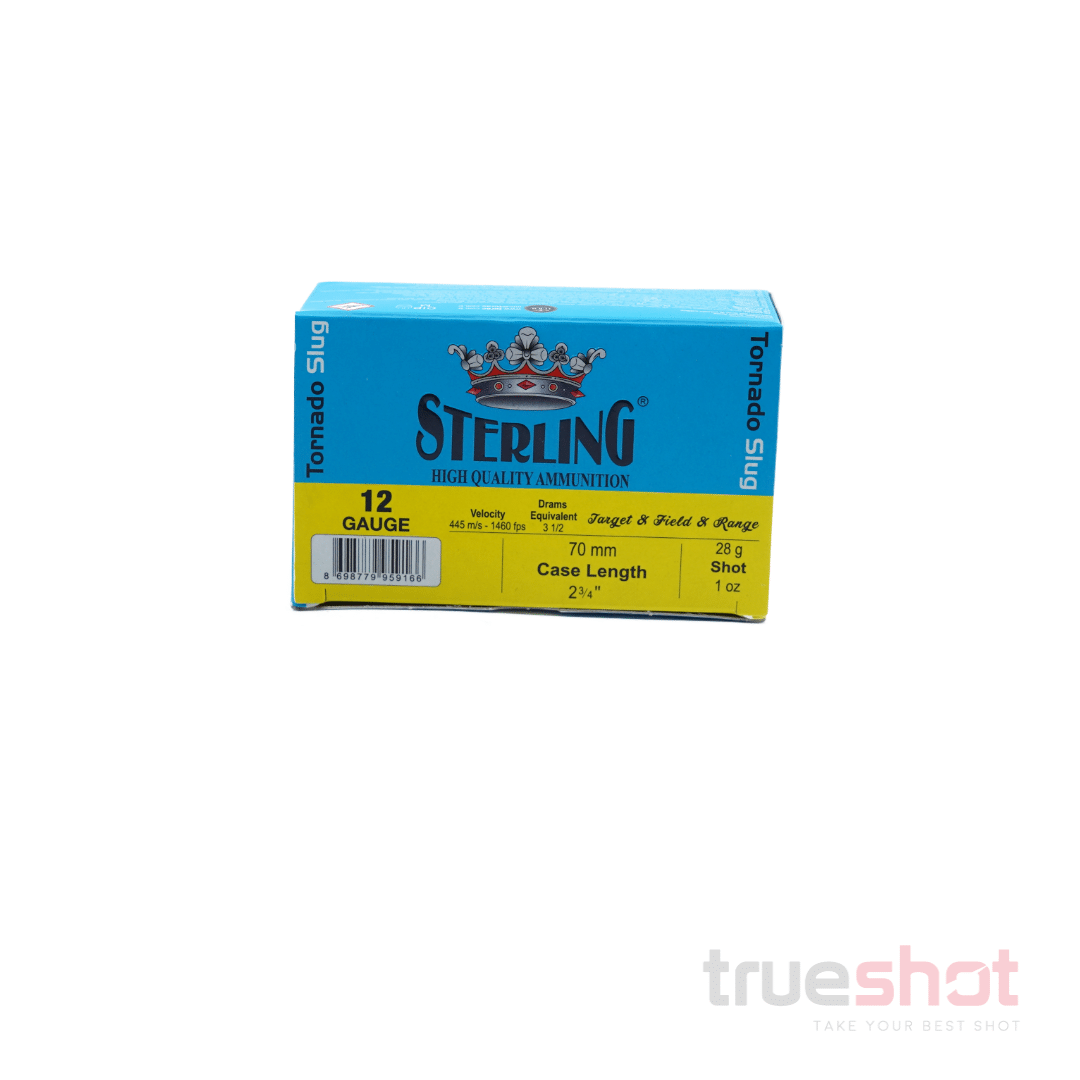 Sterling - 12 Gauge - Tornado Slug - 2.75" - 1 oz. - 1460 FPS