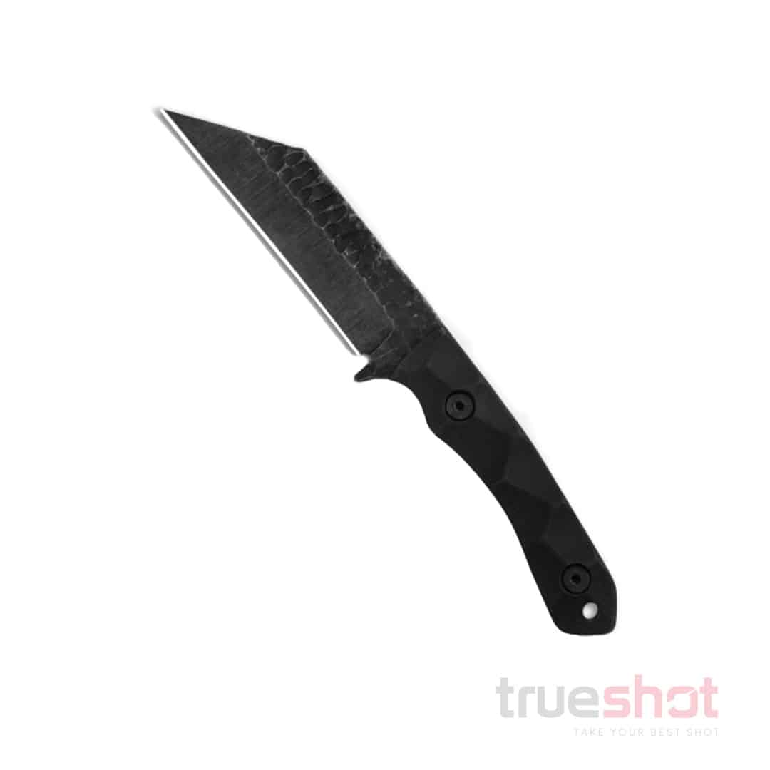 Stroup Knives- GP3 - Fixed Blade Knife - Black - G10 - 4.25" - Black Acid Wash