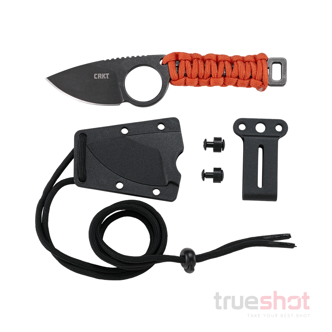 CRKT - Schwarz Tailbone - Orange - Cord - Stainless Steel - 2.125"