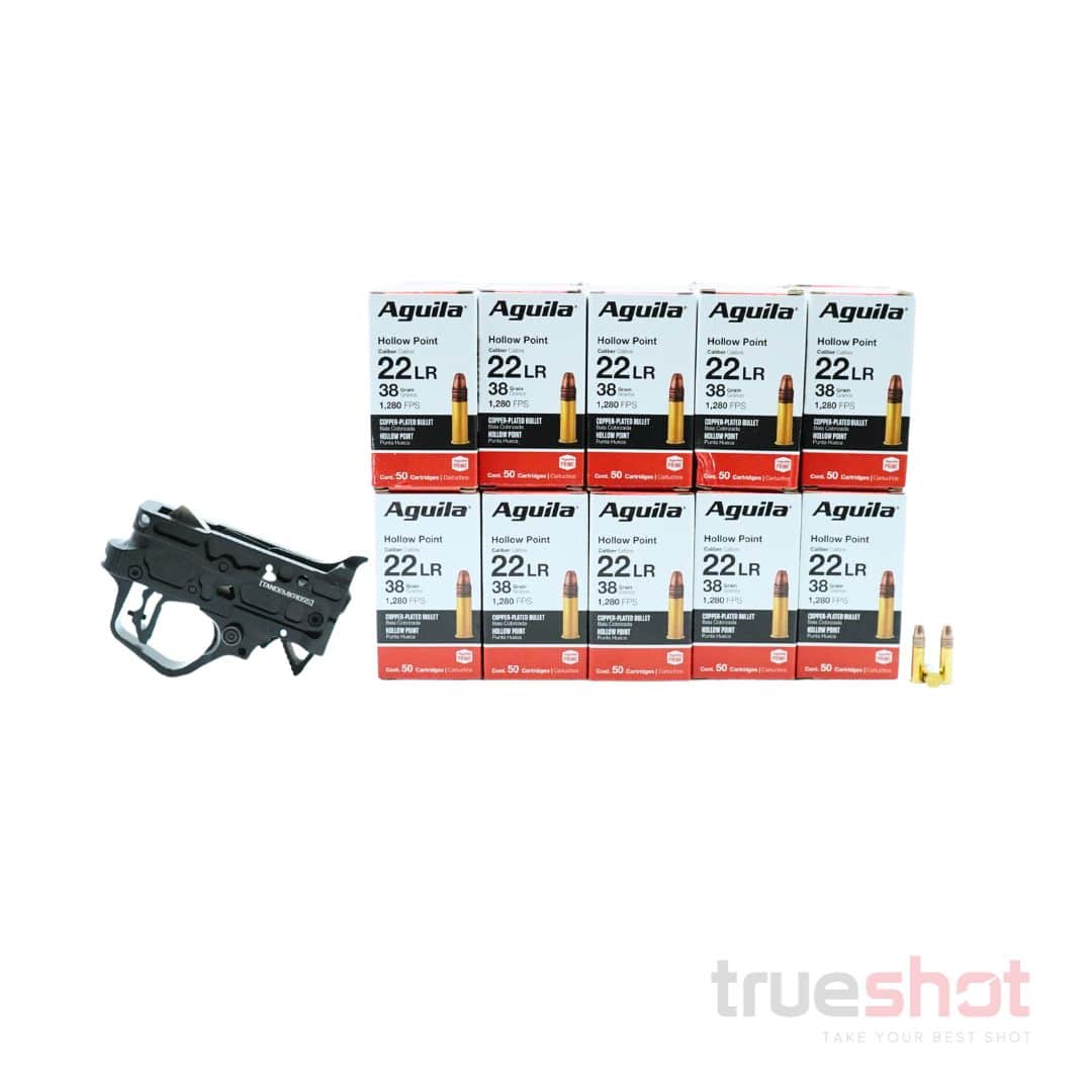 BUNDLE DEAL: Tandemkross Manticore Lite Ruger 10/22 Trigger and 2000 Rounds of Ammo