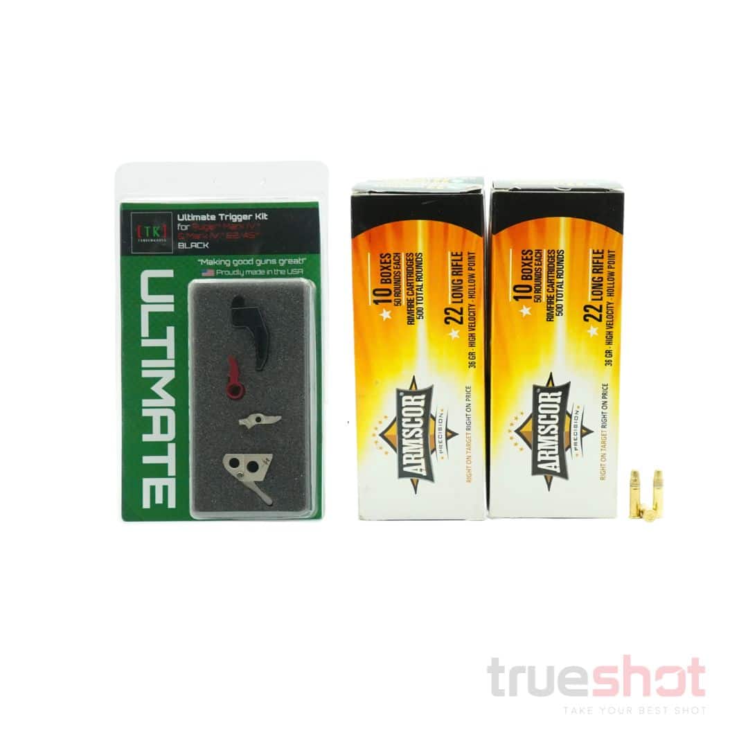 BUNDLE DEAL: Tandemkross Ultimate Ruger Mark IV Trigger and 200 Rounds of Ammo