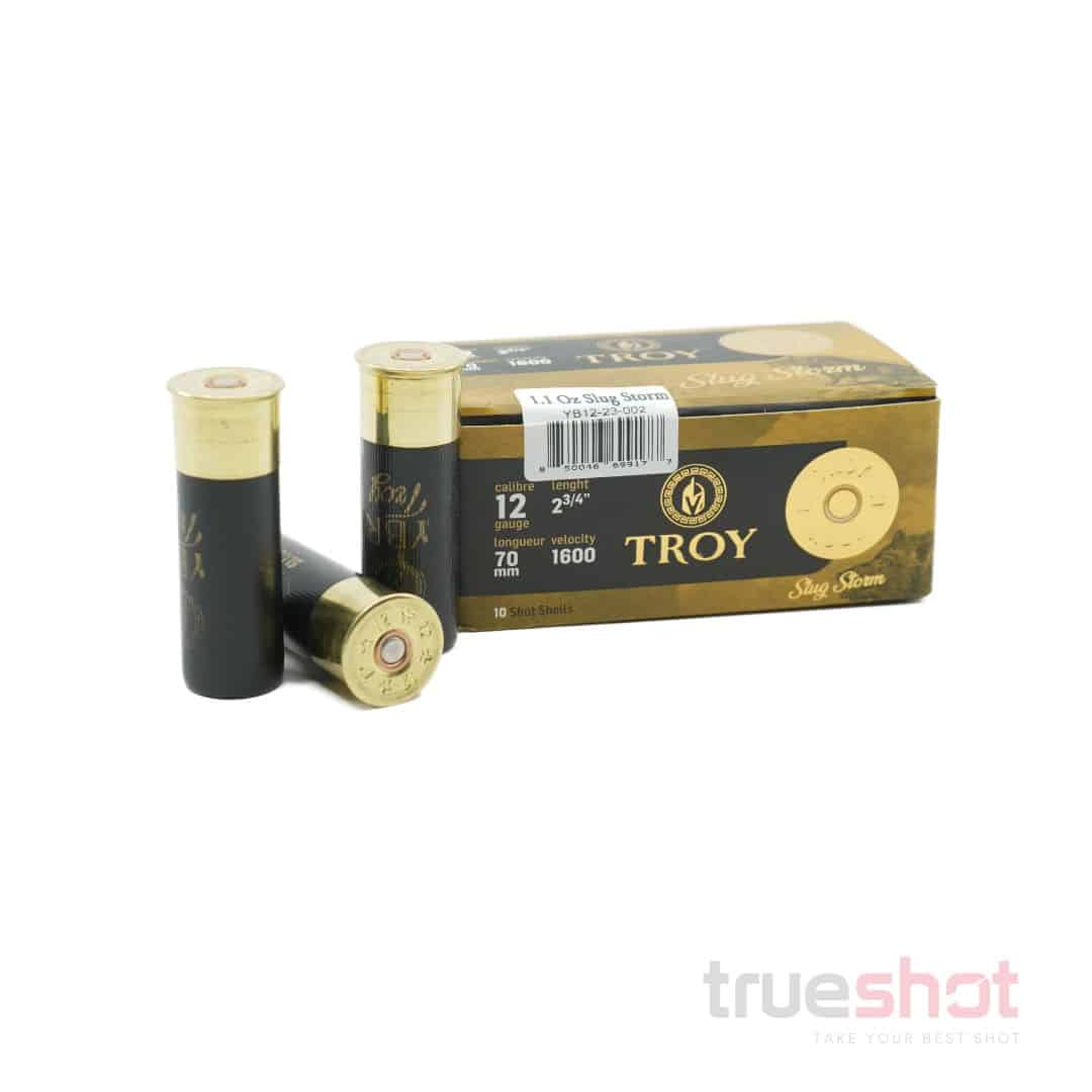 Troy - 12 Gauge - Rifled Slug - 2.75" - 1 1/10 oz. - 1600 FPS