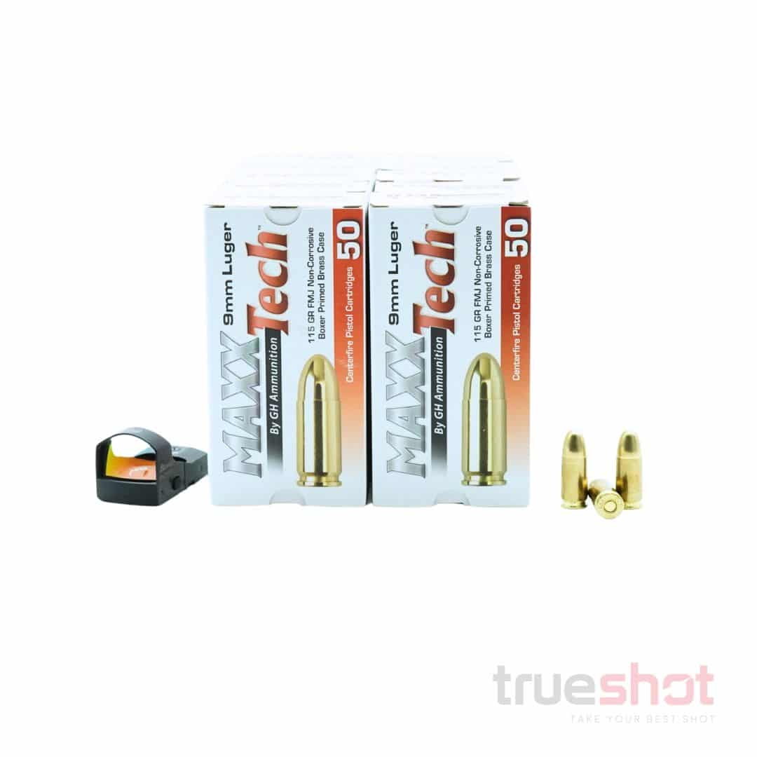 BUNDLE DEAL: Burris Fastfire 3 Red Dot Pistol Sight and 500 Rounds of Ammo