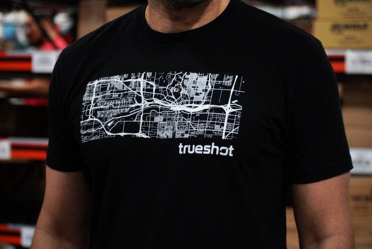 True Shot - Map - T-Shirt