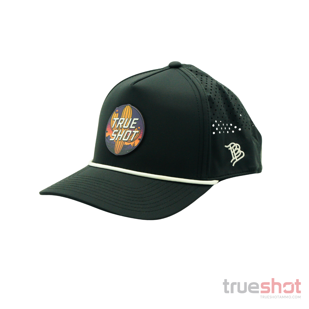 True Shot x Branded Bills - Sunrise Cactus - Black Hat