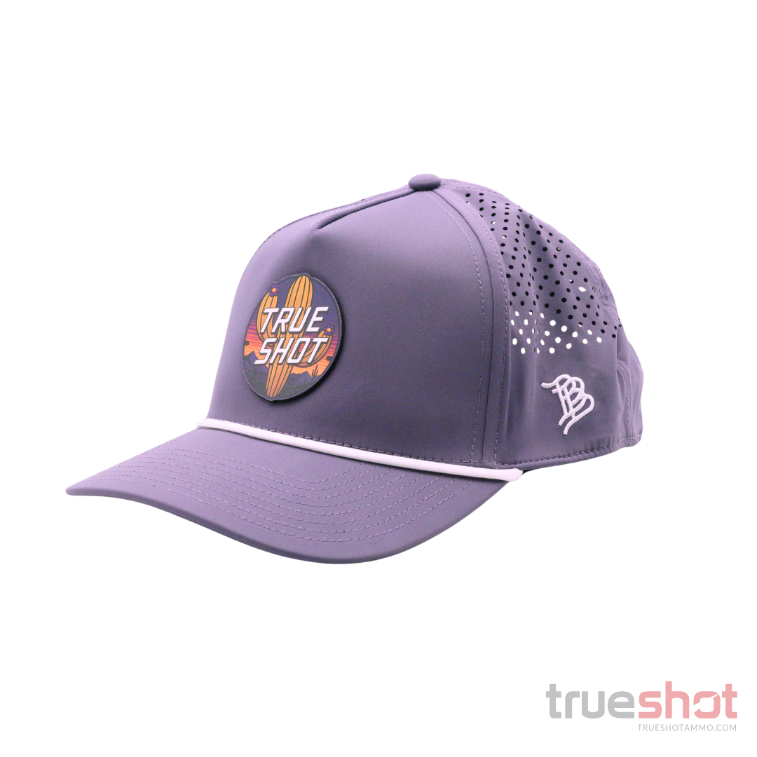 True Shot x Branded Bills - Sunrise Cactus - Purple Hat