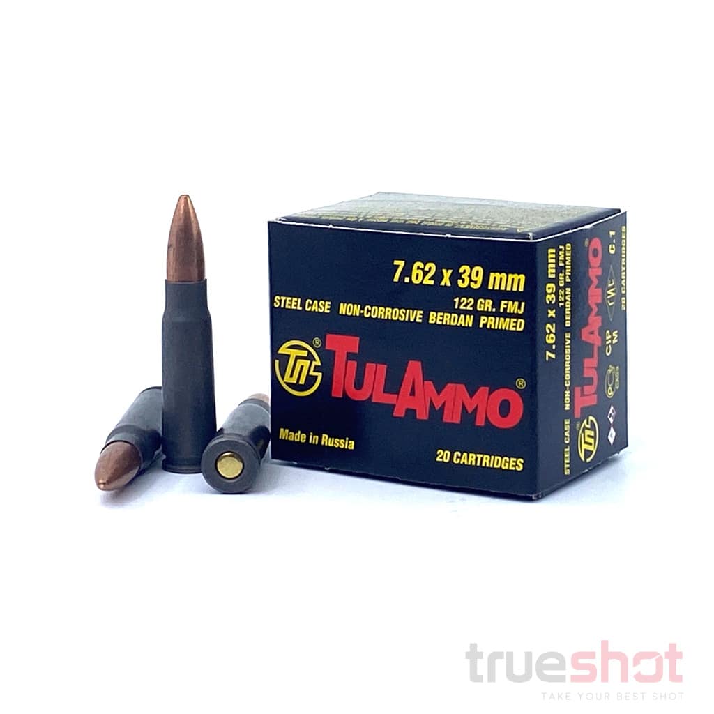 TulAmmo - 7.62x39 - 122 Grain - FMJ