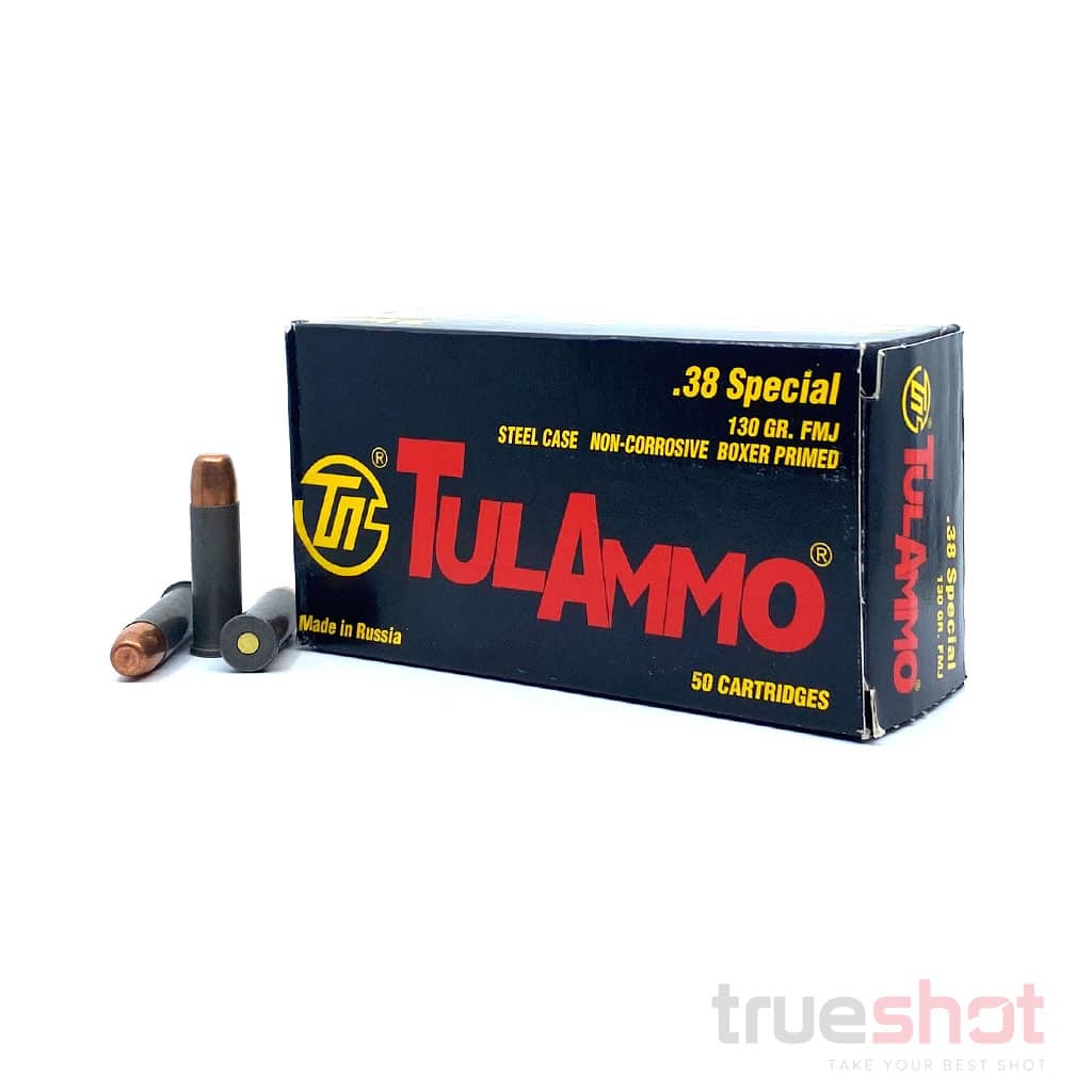 TulAmmo 38 Special 130 Grain FMJ
