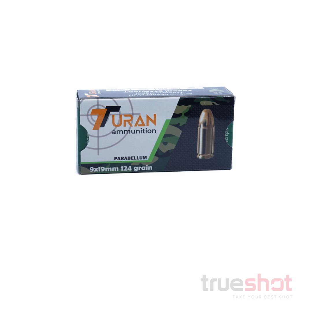 Turan - 9mm Para - 124 Grain - FMJ
