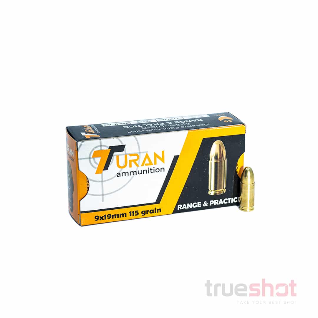 Turan - Range & Practice - 9mm - 115 Grain - FMJ
