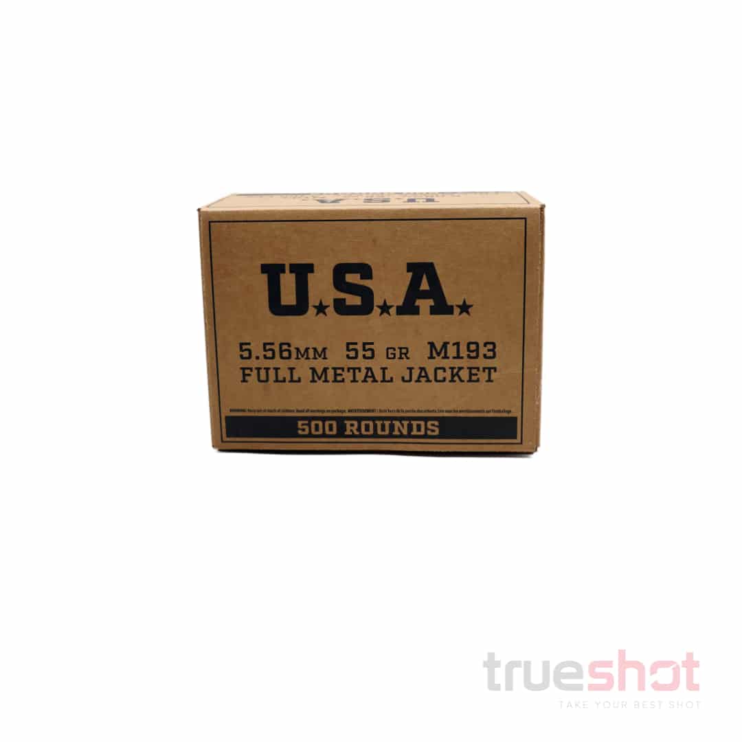 Winchester - USA - 5.56x45mm - 55 Grain - FMJ - M193 - Bulk Pack
