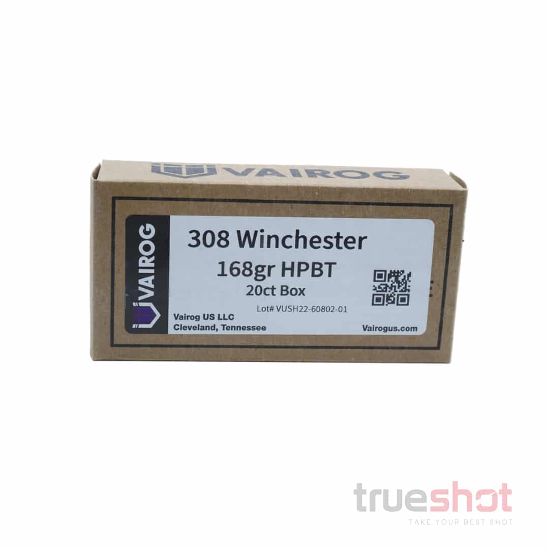 Vairog - 308 Win - 168 Grain - Match HPBT