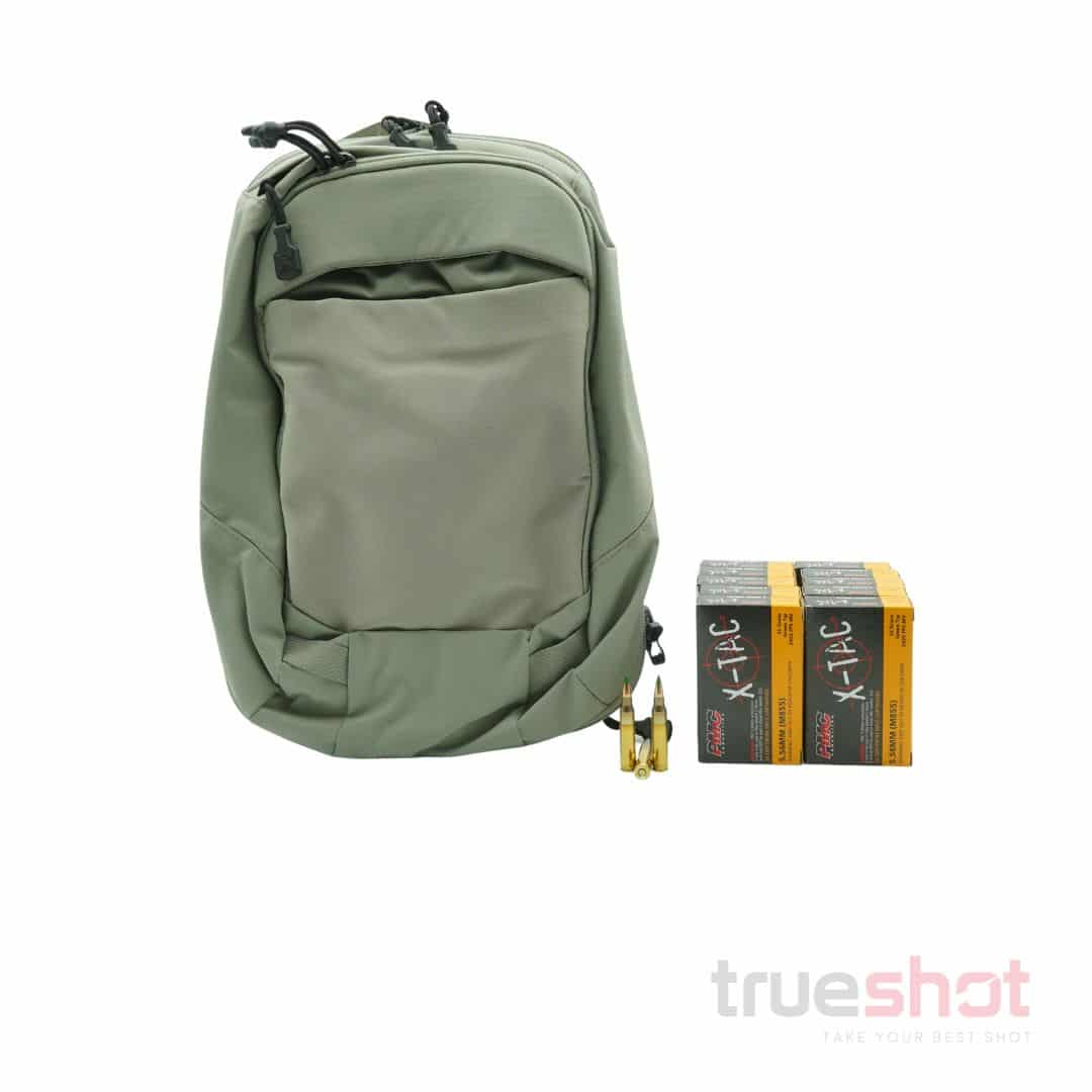 BUNDLE DEAL: Grey Vertx Urban Ghost Backpack and 200 Rounds of Ammo