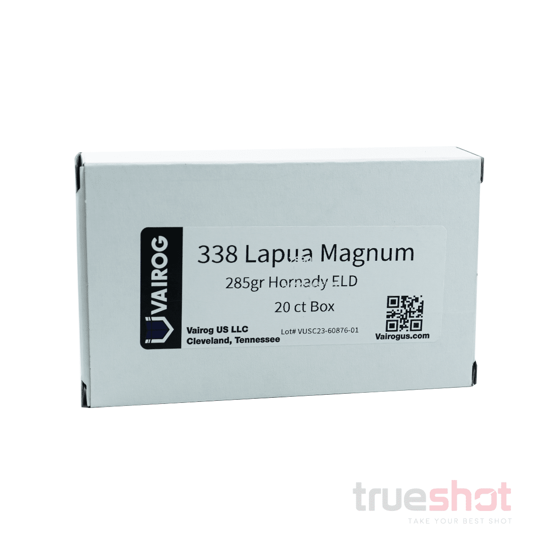 Vairog 338 Lapua Magnum 285 Grain Hornady ELD