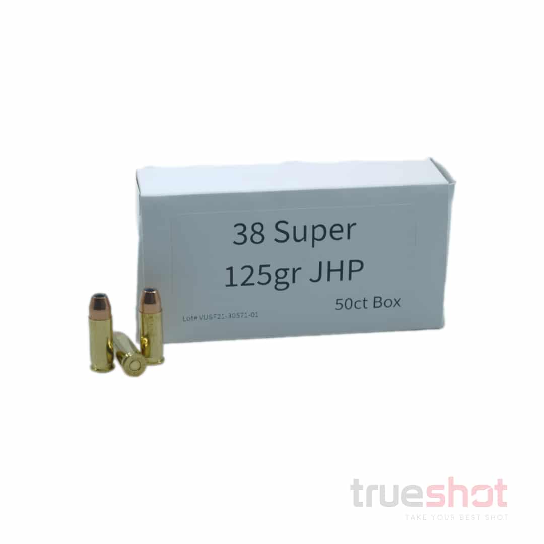 Vairog 38 Super 125 grain JHP