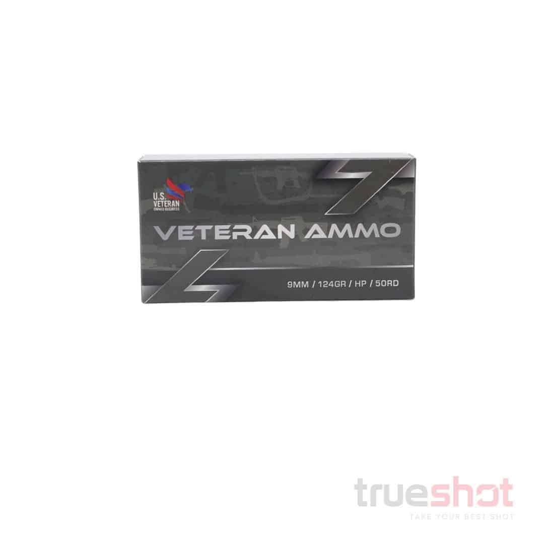 Veteran Ammo - 9mm - 124 Grain - JHP - Hornady XTP
