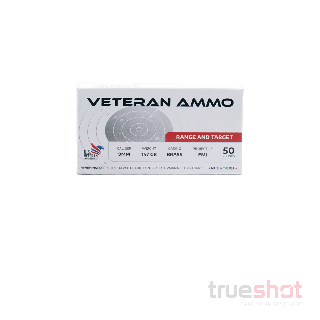 Veteran Ammo - 9mm - 147 Grain - FMJ