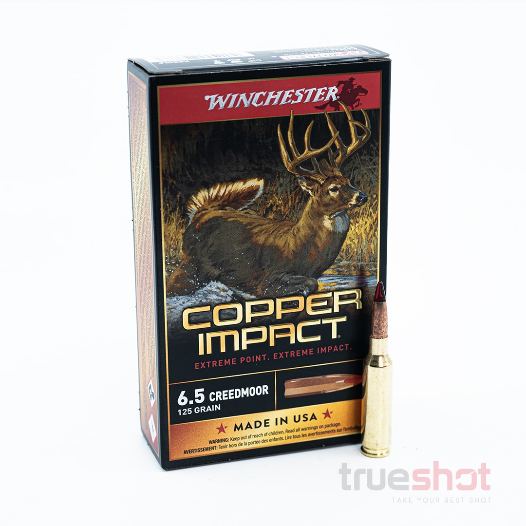Winchester - Copper Impact - 6.5 Creedmoor - 125 Grain - Copper Extreme Point