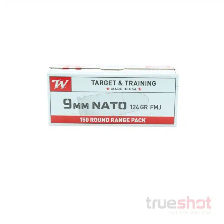 Winchester - 9mm - 124 Grain - FMJ - Bulk Pack