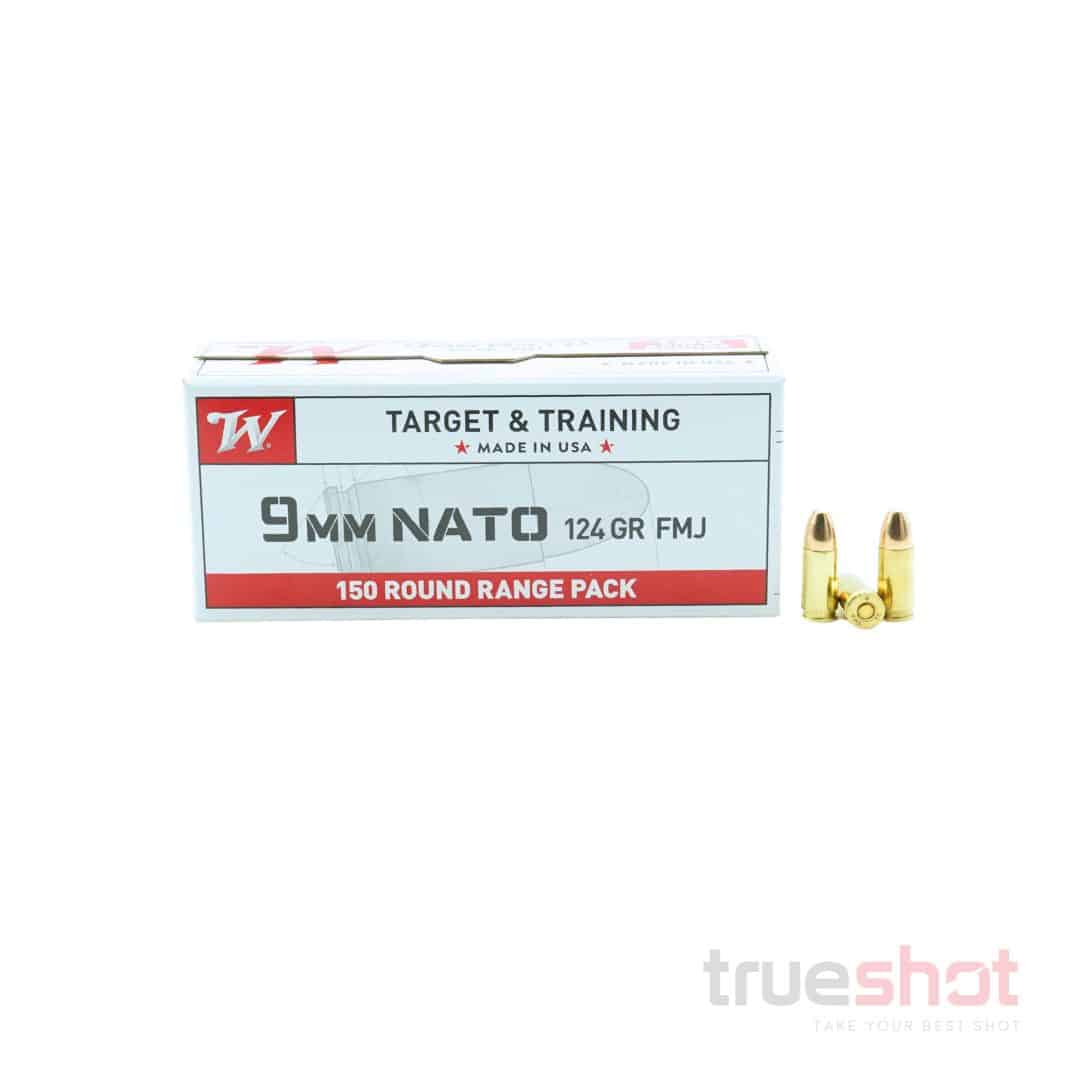 Winchester - 9mm - 124 Grain - FMJ - Bulk Pack