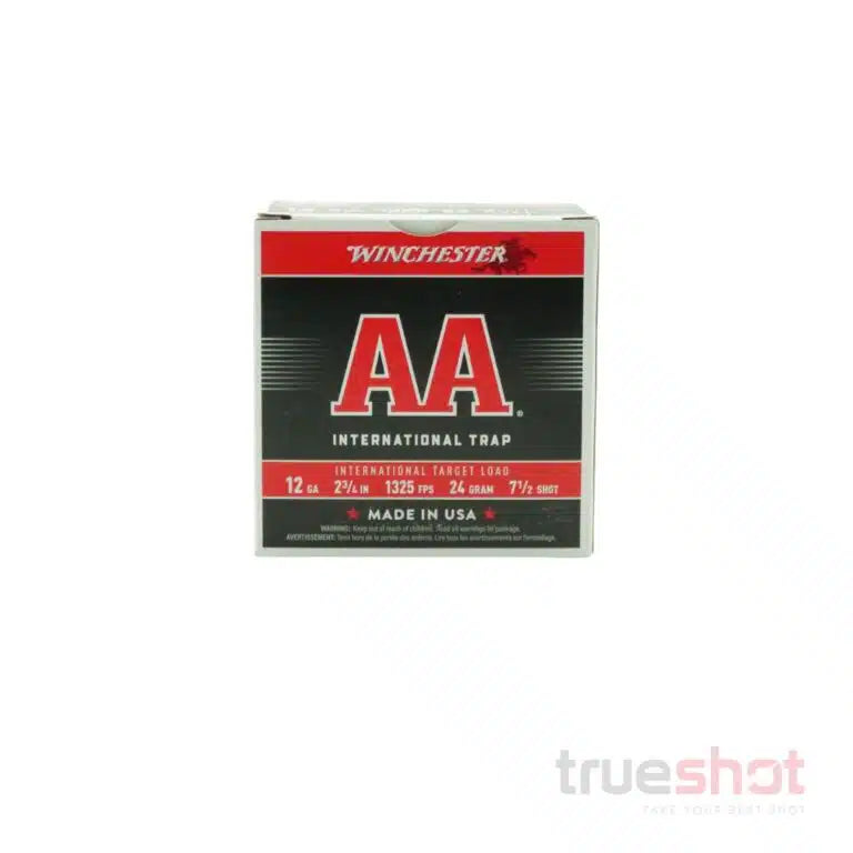 Winchester - AA International Target - 12 Gauge - #7.5 Shot - 2.75" - 7/8 oz. - 1325 FPS
