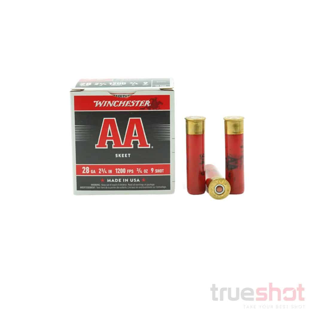 Winchester - AA Target - 28 Gauge - #9 Shot - 2.75" - 3/4 oz. - 1200 FPS