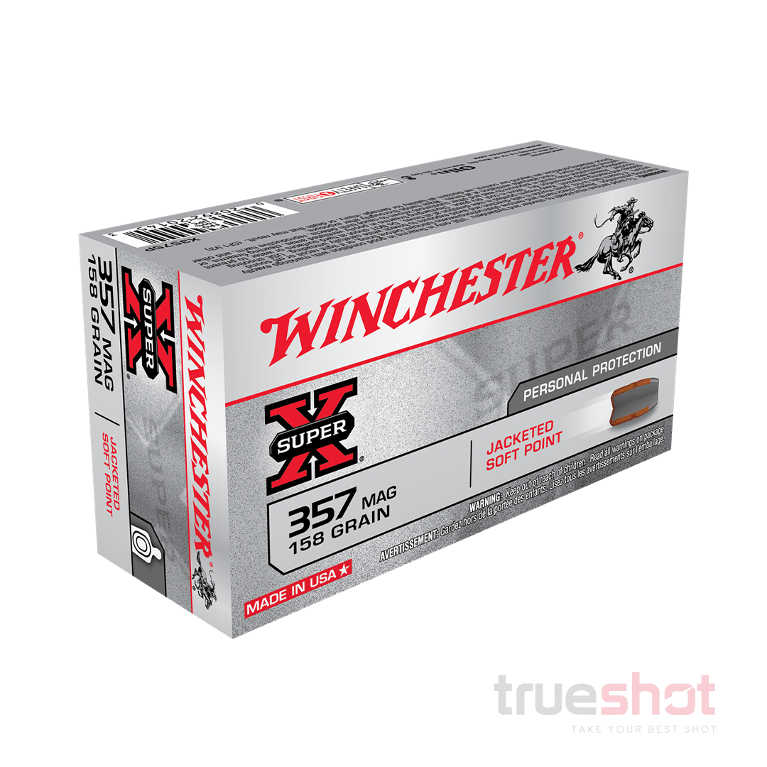 Winchester Super X 357 Magnum 158 Grain JSP