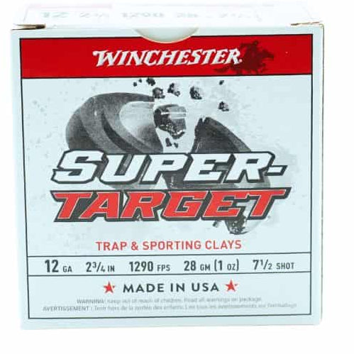 Winchester - Super Target - 12 Gauge - #7.5 Shot - 2.75_ - 1 Oz. - 1290 FPS