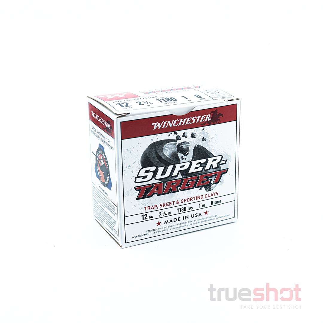 Winchester Super Target 12 Gauge, 8 Shot, 2 3/4 ", 1 oz., 1180FPS