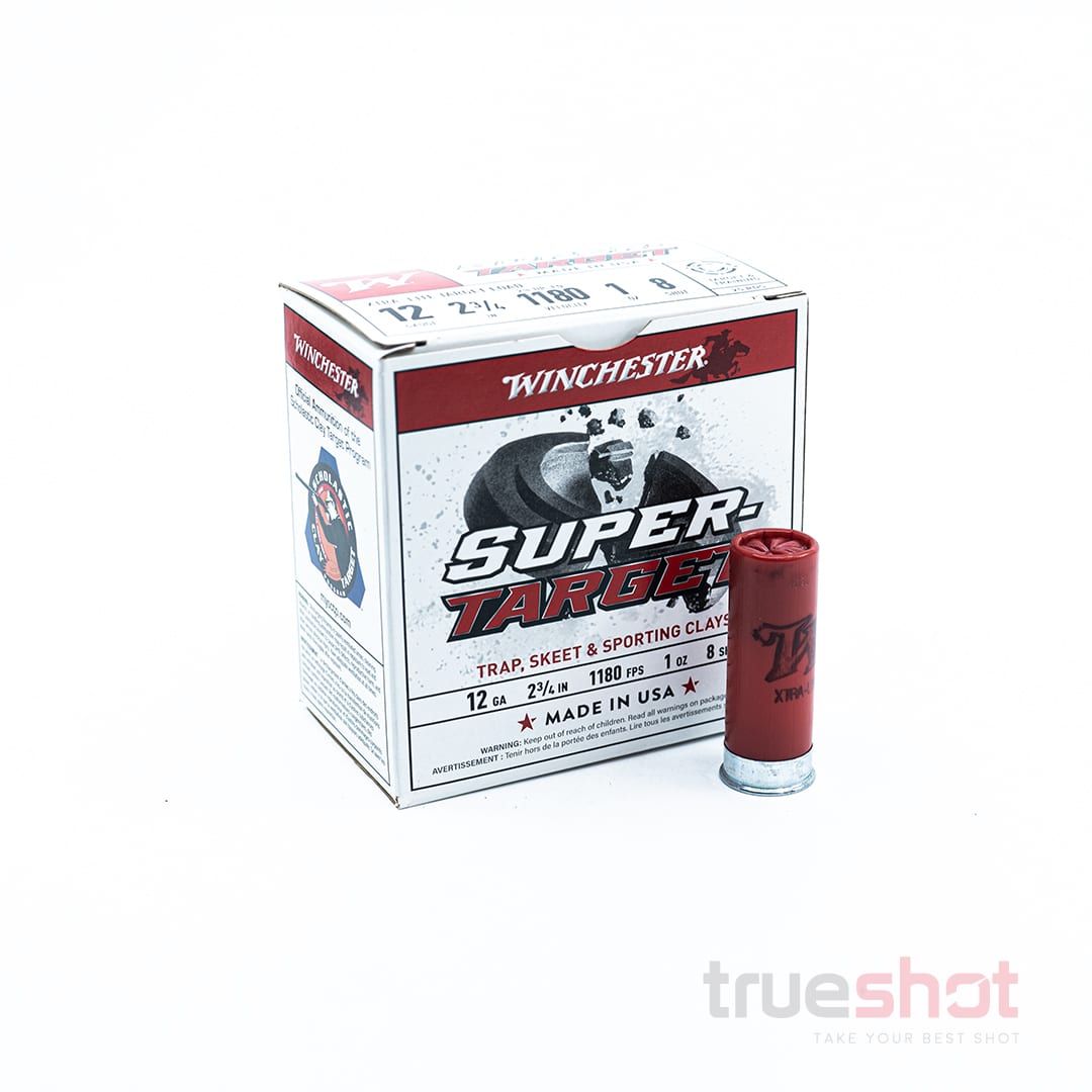 Winchester - Super Target - 12 Gauge - #8 Shot - 3.0" - 1 oz. - 1180 FPS
