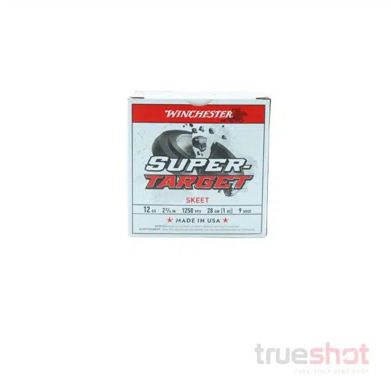 Winchester - Super-Target Skeet - 12 Gauge - #9 Shot - 2.75" - 1 oz. - 1250 FPS