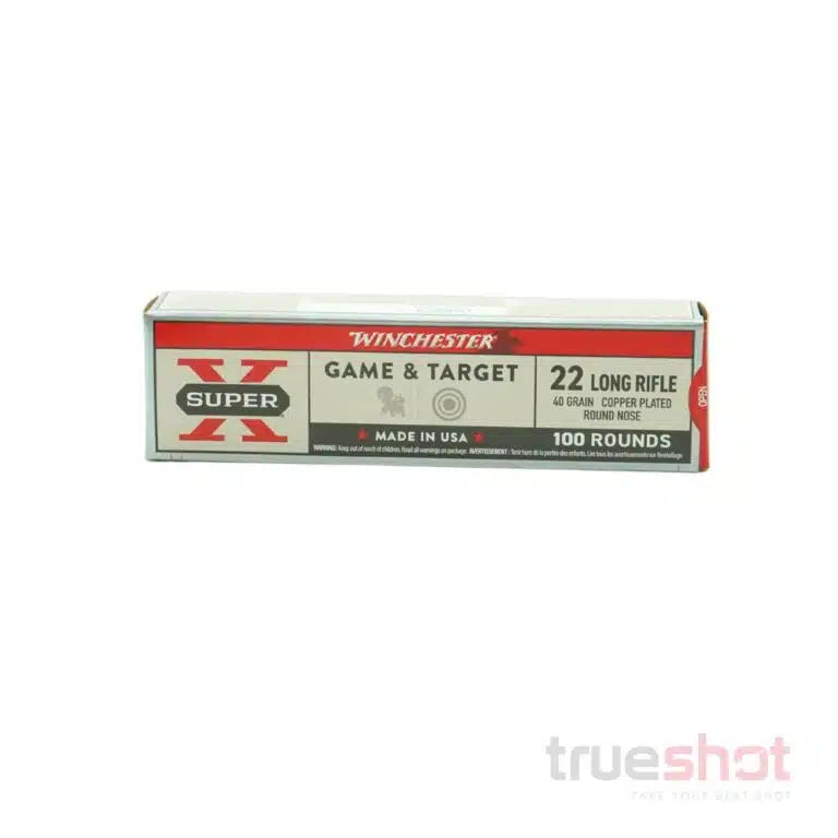 Winchester - Super-X - 22 Long Rifle - 40 Grain - HV CPRN