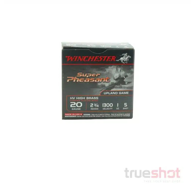 Winchester - Super-X Super Pheasant - 20 Gauge - #5 Shot - 2.75" - 1 oz. - 1300 FPS