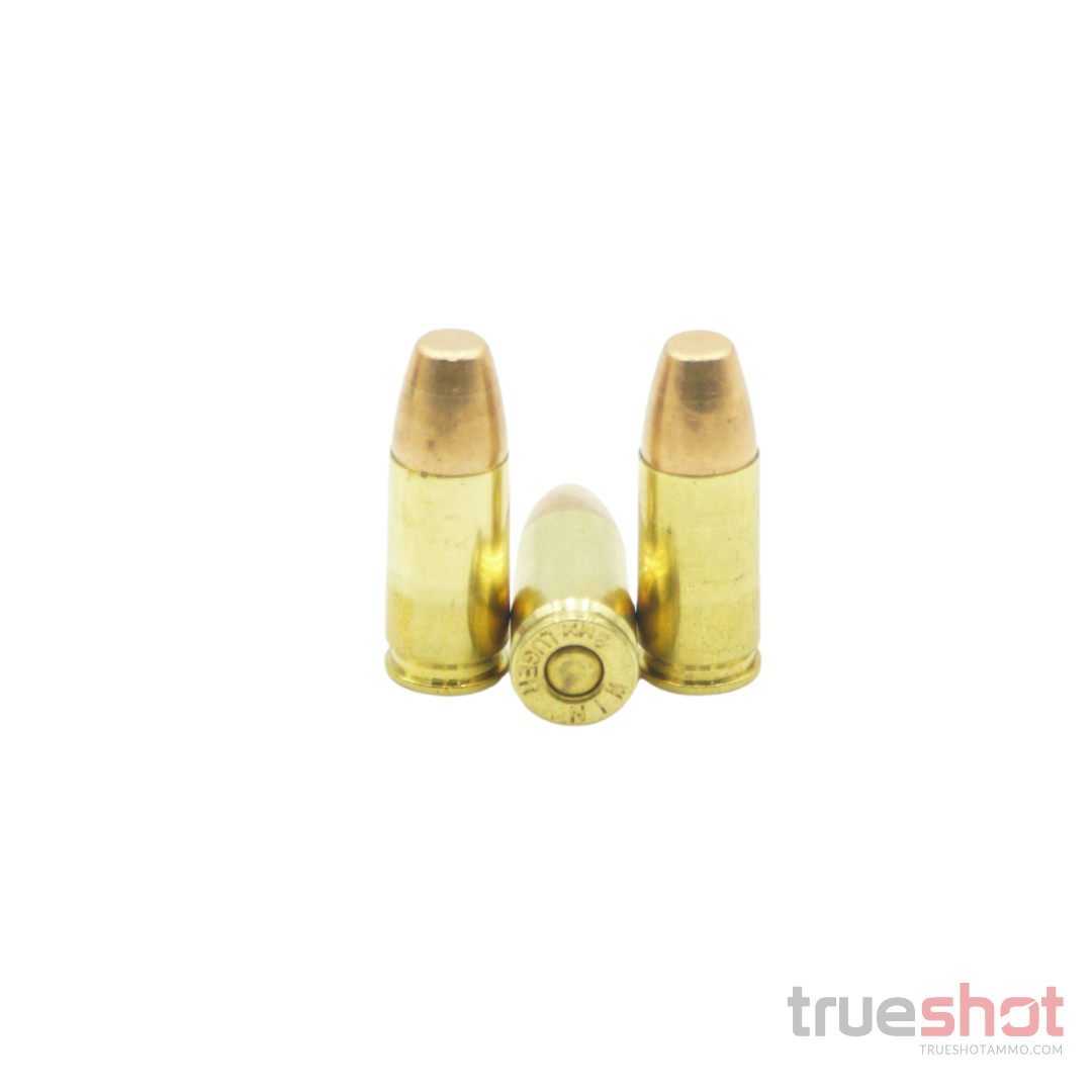Winchester - Super Match - 9mm - 115 Grain - Flat Nose