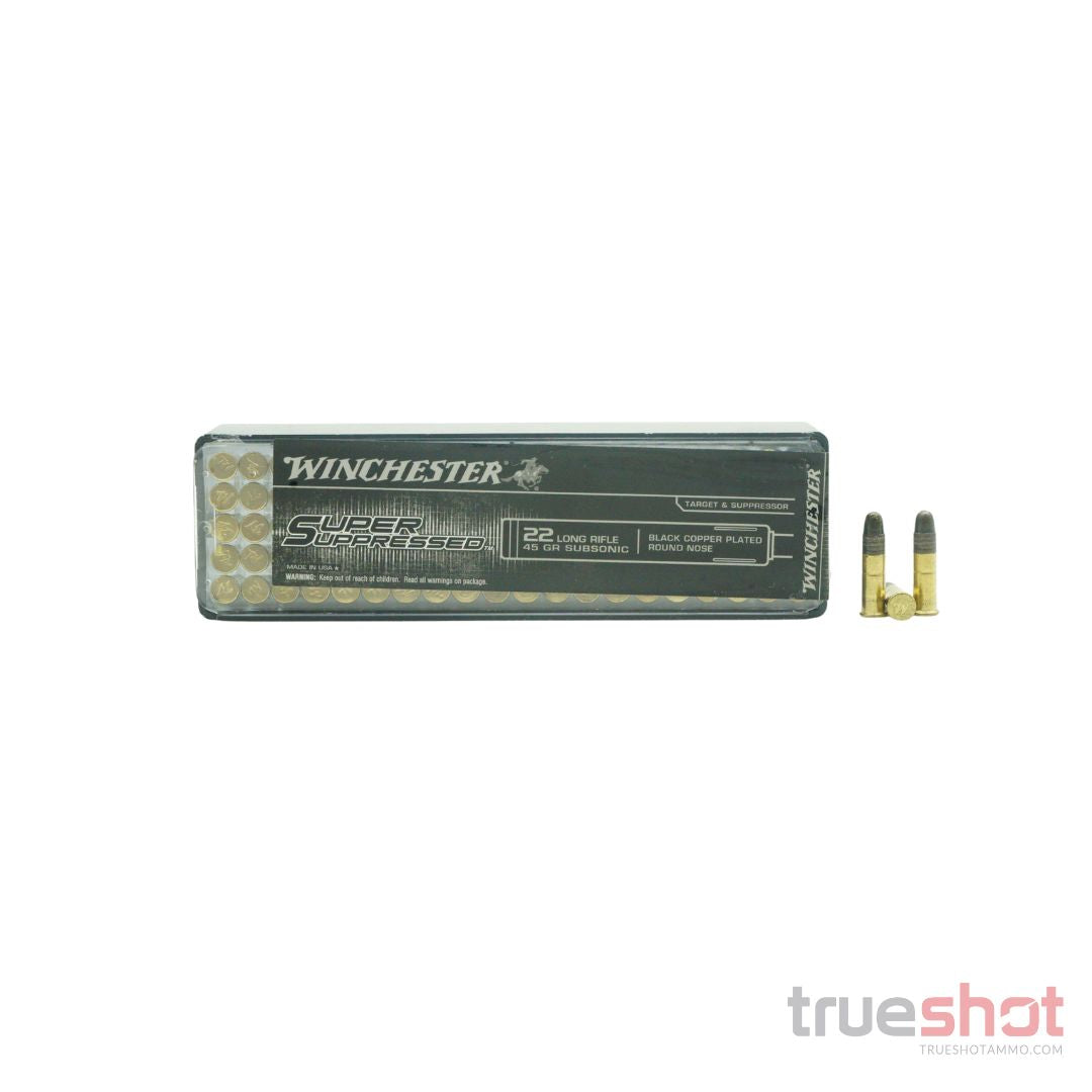 Winchester - Super Suppressed - 22 Long Rifle - 45 Grain - CPRN