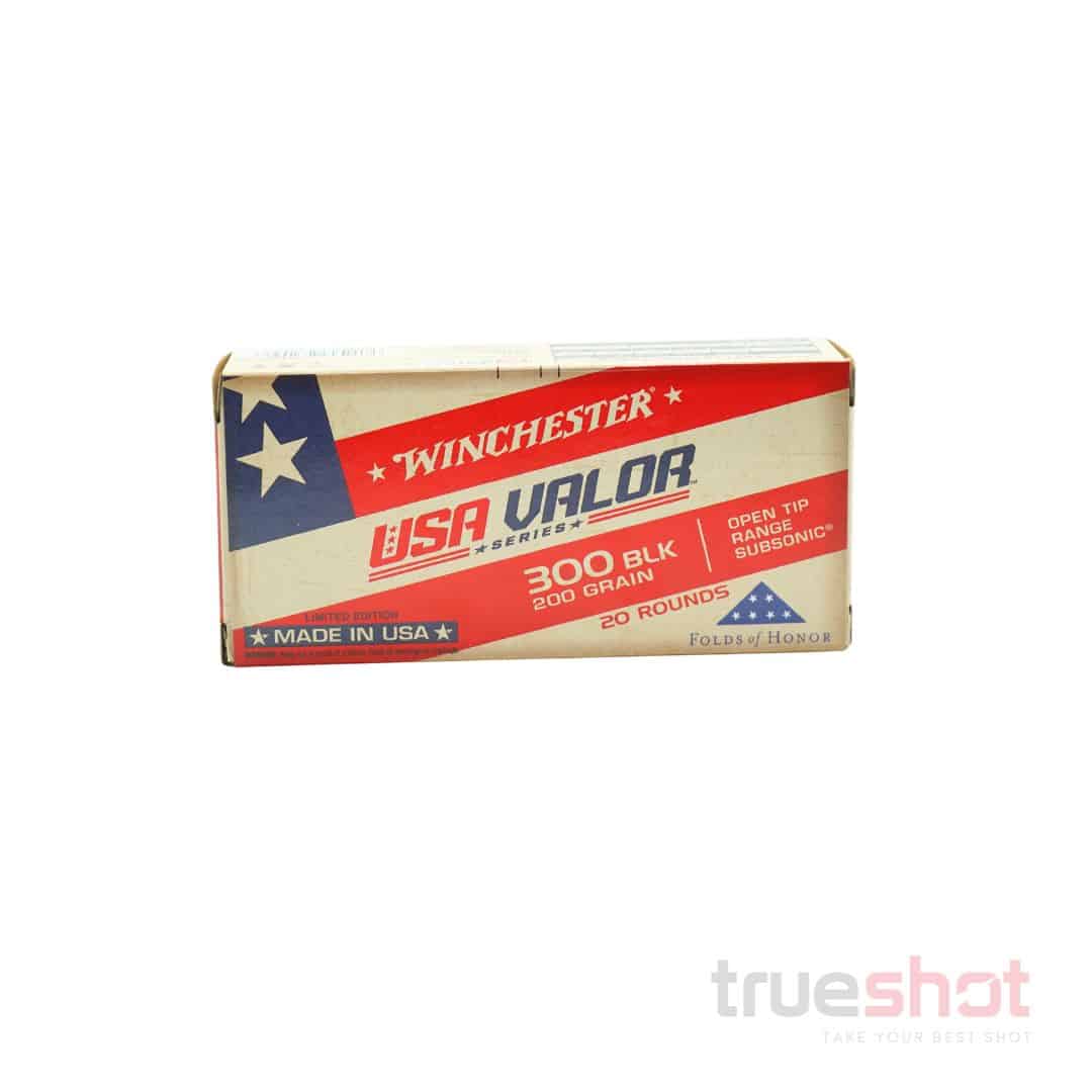 Winchester - USA Valor - 300 Blackout - 200 Grain - OT - Subsonic